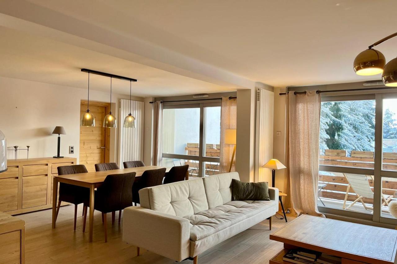Modern Apt At The Foot Of The Slopes In Megève Extérieur photo