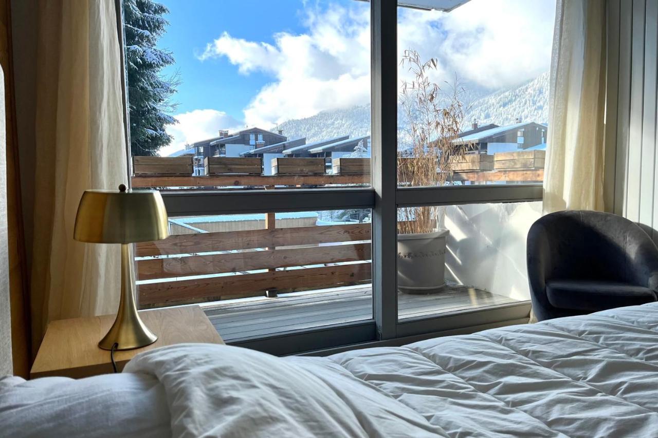 Modern Apt At The Foot Of The Slopes In Megève Extérieur photo