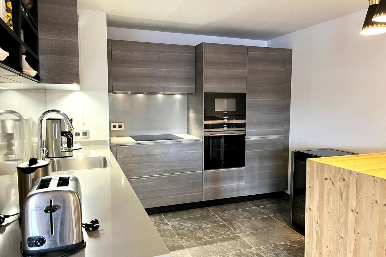 Modern Apt At The Foot Of The Slopes In Megève Extérieur photo