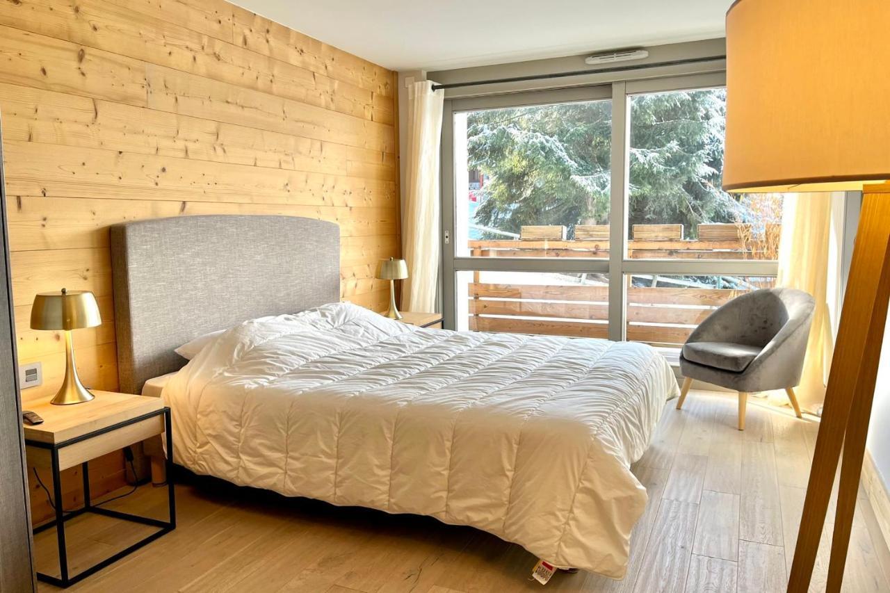 Modern Apt At The Foot Of The Slopes In Megève Extérieur photo