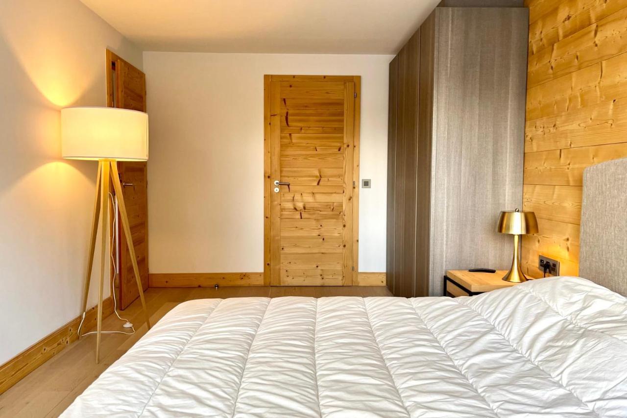 Modern Apt At The Foot Of The Slopes In Megève Extérieur photo